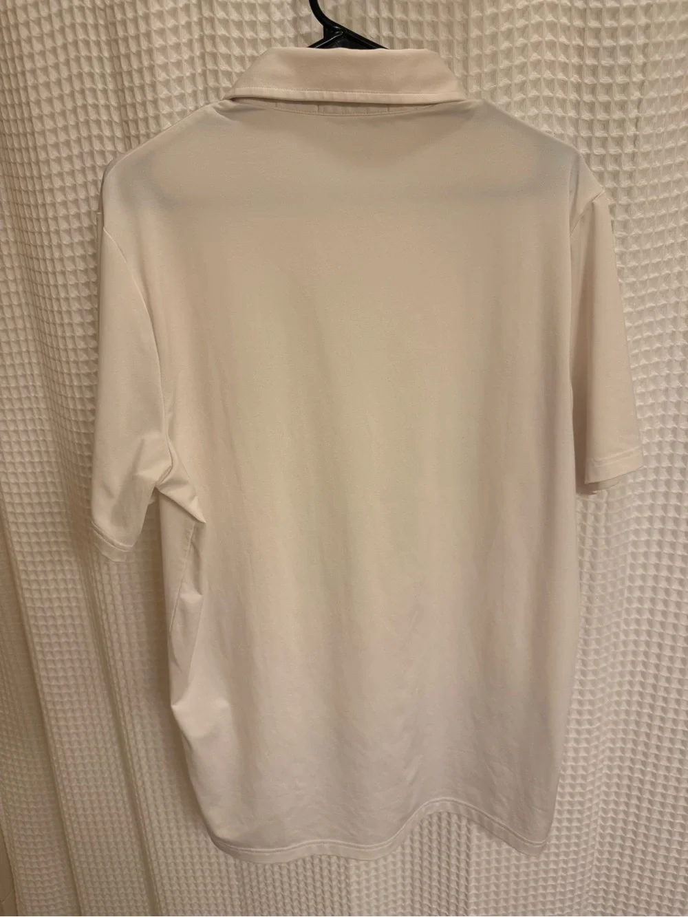 Ralph Lauren RLX Men's White Short-Sleeve Performance Polo